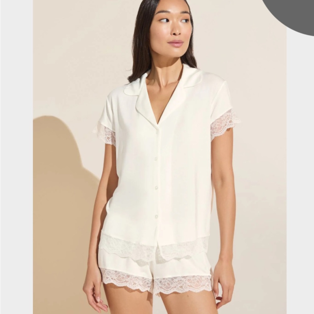 Eberjey Malou TENCEL™ Modal Shortie Short PJ Set